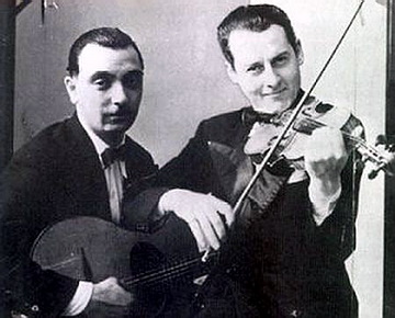 Stéphane Grappelli and Django Reinhardt